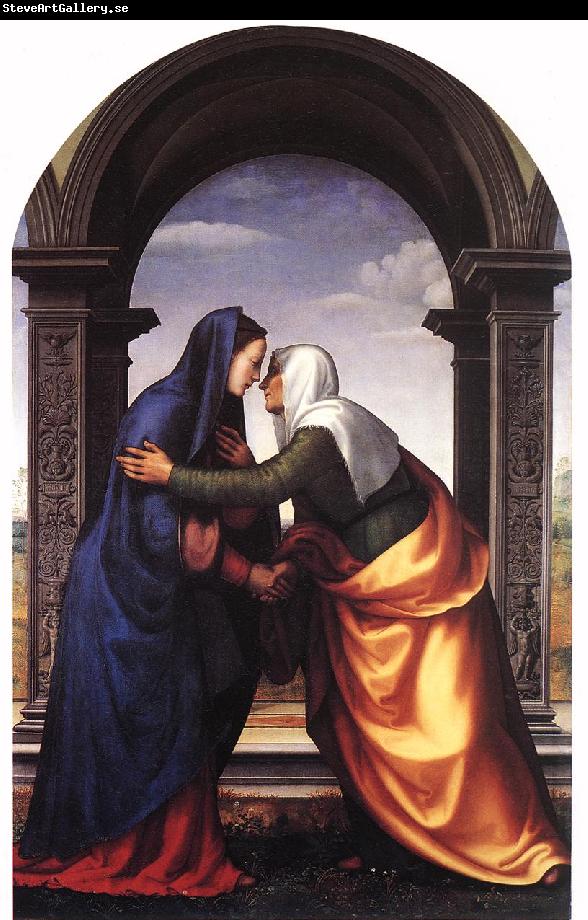 ALBERTINELLI  Mariotto Visitation jj